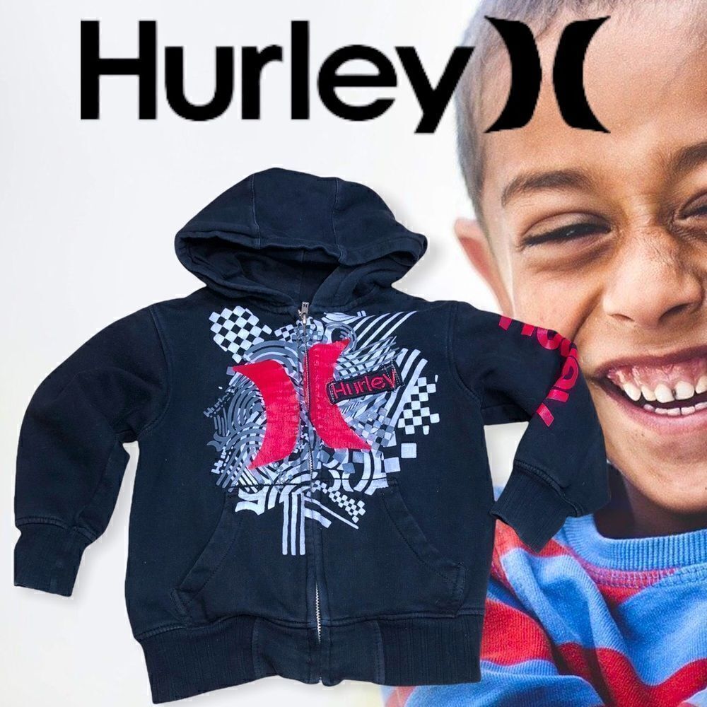 Kids Hurley Hoodie sz 5 Full zip